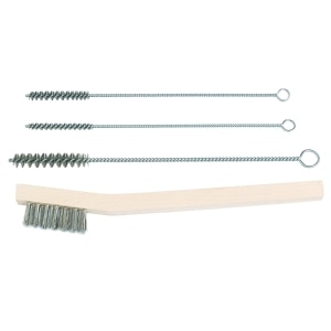 Stainless-Steel Tube Brushes/Surface Brush, 4-Piece Set