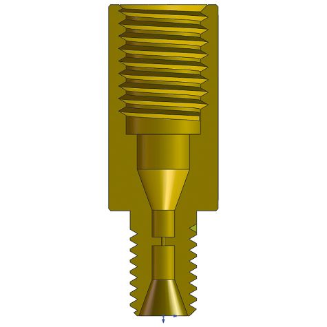 EZ No-Vent GC Column-Mass Spectrometer Connector, for Scion/Bruker/Varian Saturn 2000 Series MS