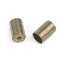 Ferrules, Vu-Union Graphite, for M4 Fitting for TRACE, 8000, 8000 TOP & Focus SSL, 1/16" x 0.4 mm ID, 2-pk.