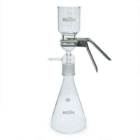Restek Glassware, 300ml Funnel, 1000ml Flask All-Glass Microfiltration Apparatus