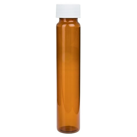 Restek 60ml Collection Vial, Precleaned Amber Glass for ASE System, 72pk. Replaces Dionex #048781