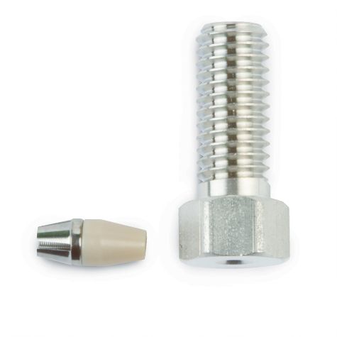 Restek EXP Long HexHead Fitting, w/Hybrid Ferrule, ea