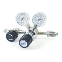 Dual-Stage, Ultra-High Purity Stainless-Steel Gas Regulator, Inert Gas, BS 341 #4