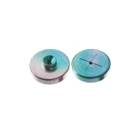 Cross-Disk Inlet Seals, 0.8 mm, Siltek Treated, for Thermo TRACE 1300/1310, 1600/1610 GCs, 2-pk.
