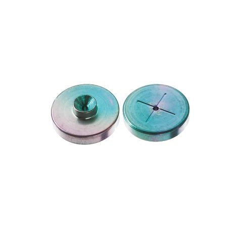 Cross-Disk Inlet Seals, 0.8 mm, Siltek Treated, for Thermo TRACE 1300/1310, 1600/1610 GCs, 2-pk.