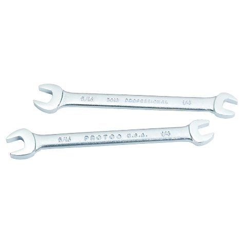 Open-End Wrenches, 1/4" X 5/16", 2-pk.