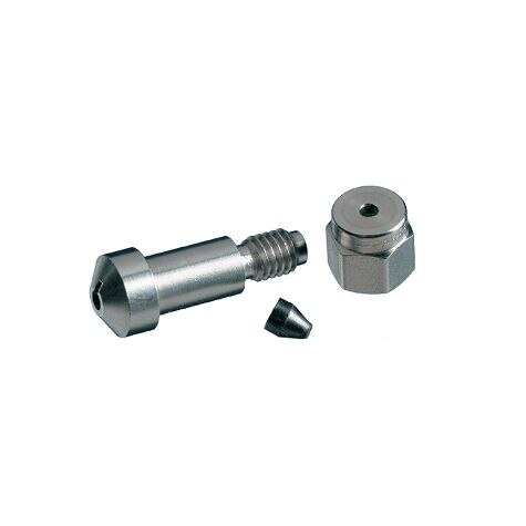 Injector Nut Kit for Shimadzu 17A, 2010, 2014, and 2030 GCs, Stainless Steel