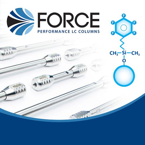 Colonne LC Force FluoroPhenyl, 3 μm 50 mm x 2.1 mm
