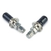 Click-On In-line Super Clean Connectors, 1/8" Stainless Steel, 2-pk.