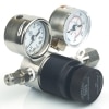 Linde 7621 Mini Stainless-Steel High Purity Single-Stage Regulator for 6A Cylinder, CGA 180 (0-100 psig)