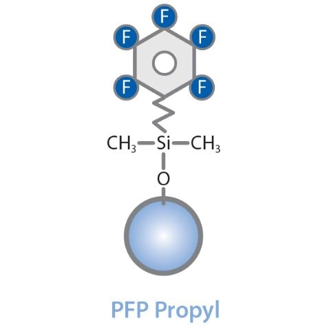 Viva PFP Propyl, 5 um, 50 x 2.1 mm HPLC Column