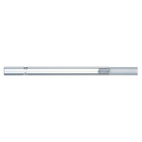 Straight, Split Inlet Liner, 4.0 mm x 6.2 x 92.1, for PerkinElmer Auto SYS and Clarus 580/680 GCs, Standard Deactivation w/Deactivated Wool, 5-pk.