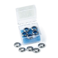 O-Rings, Graphite, 6.35 mm ID, for Split Liners, for Agilent and Scion/Bruker/Varian 1177 Injectors, 10-pk.