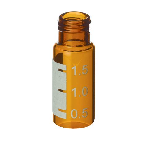 Restek Vials, 2ml Amber 9mm Thread w/Grad Marking Spot 100PK