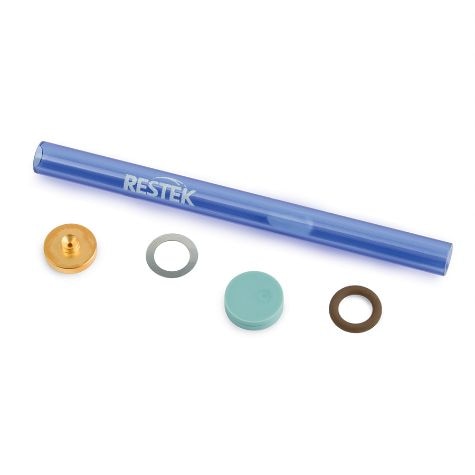 FastPack Inlet Kit for Agilent GCs, 4 mm Topaz Straight Liner w/Wool, Pack of 5 Kits